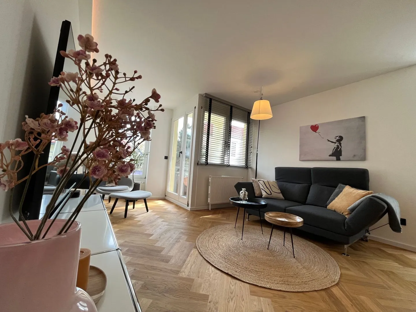 Wohnperle*Elboase*einzigartig*ruhig Dresden - Wohnzimmer