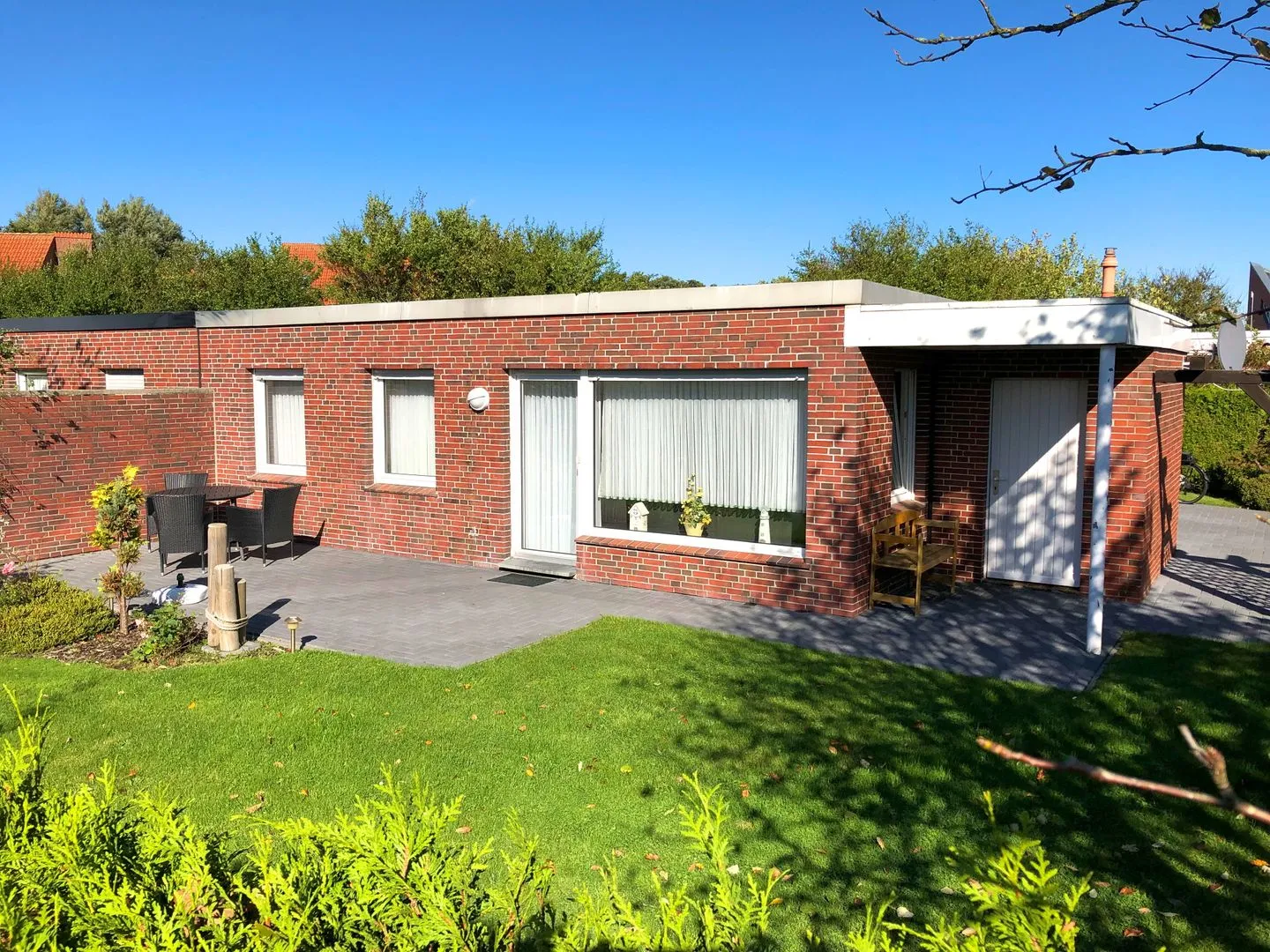 Ferienhaus Seefalkenstr. 29 Norddeich - Garten