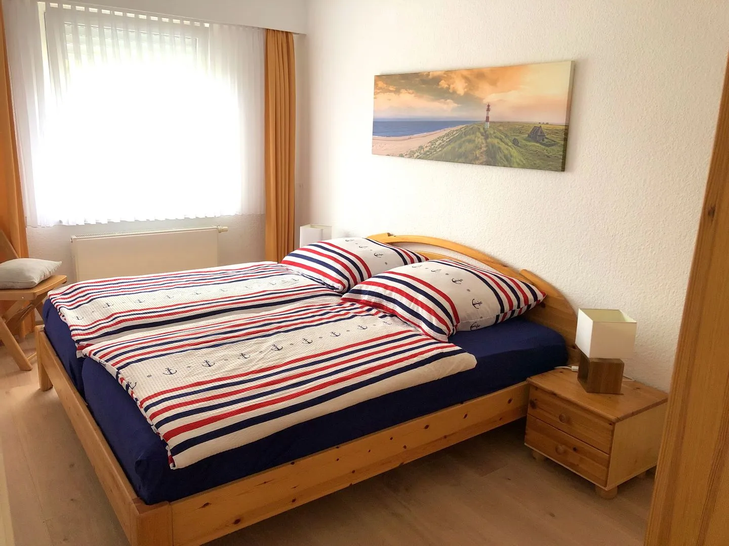 Ferienhaus Seefalkenstr. 29 Norddeich - 1.Schlafzimmer