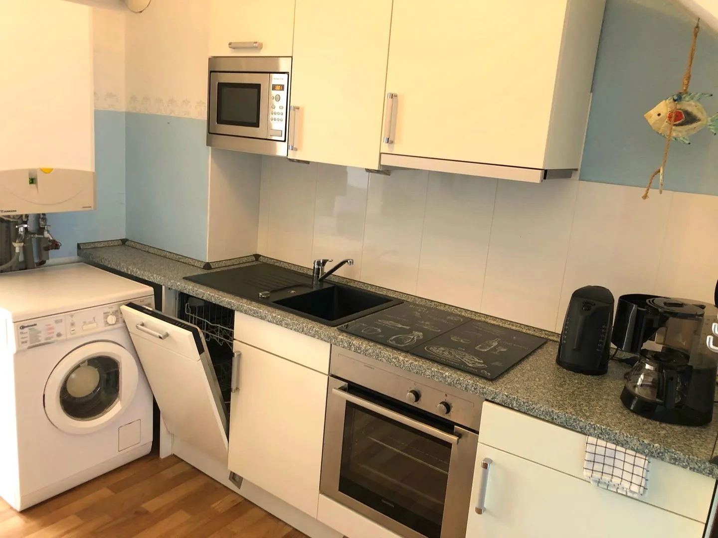 Ferienwohnung Schlordt Norddeich - Küche / Küchenzeile