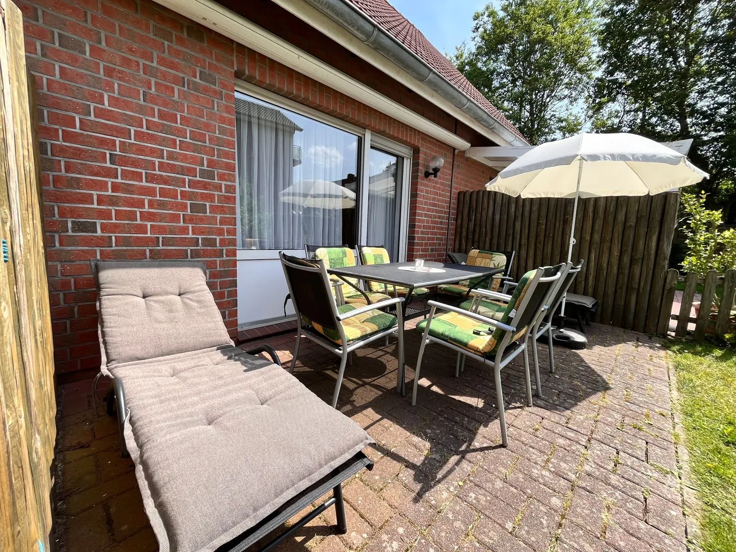 Ferienhaus Veldhoen Norddeich - Terrasse