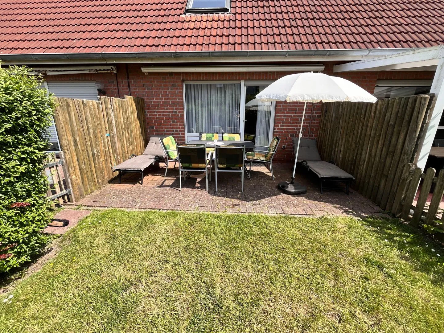Ferienhaus Veldhoen Norddeich - Terrasse