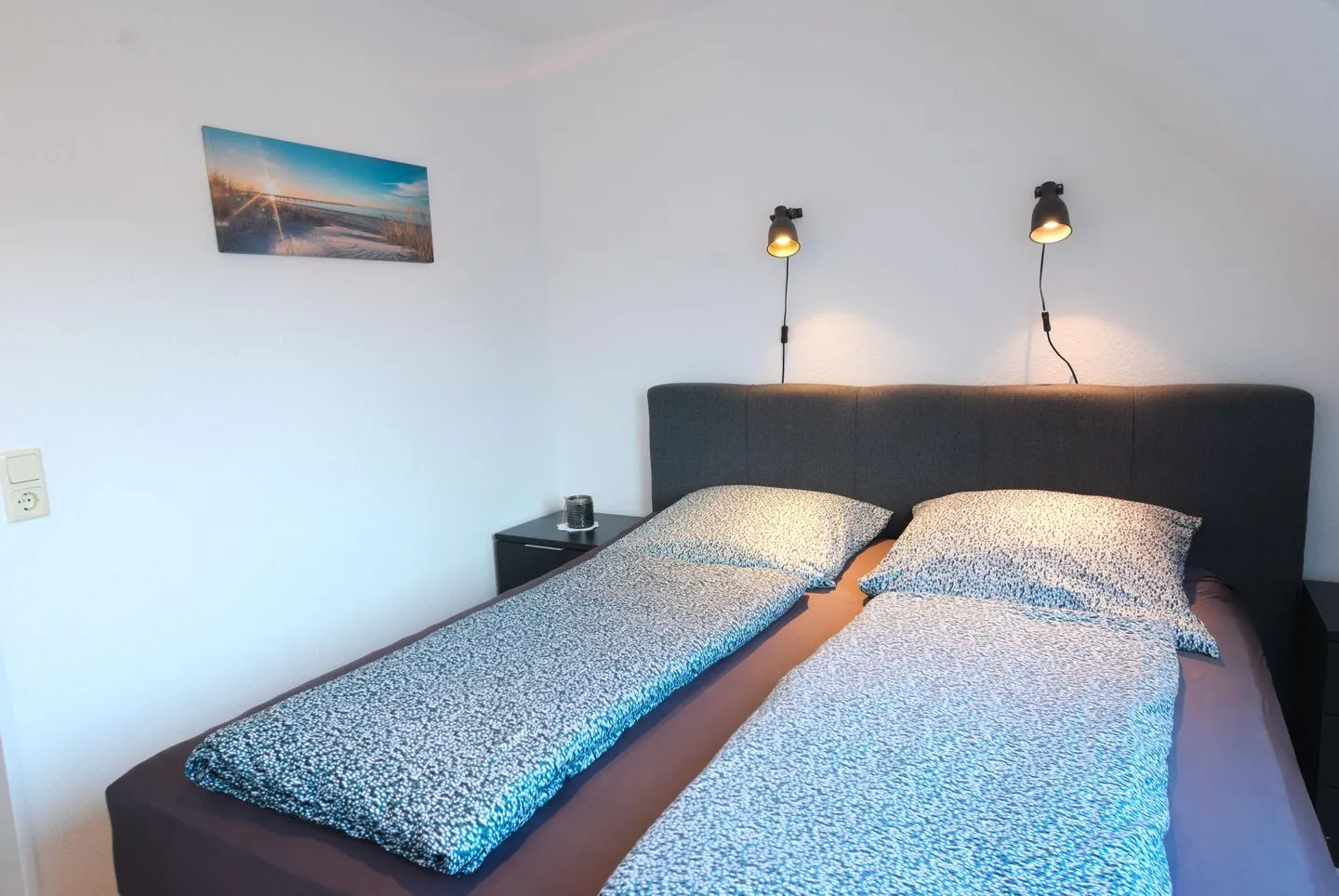 Ferienwohnung de Meev Norddeich - 1.Schlafzimmer