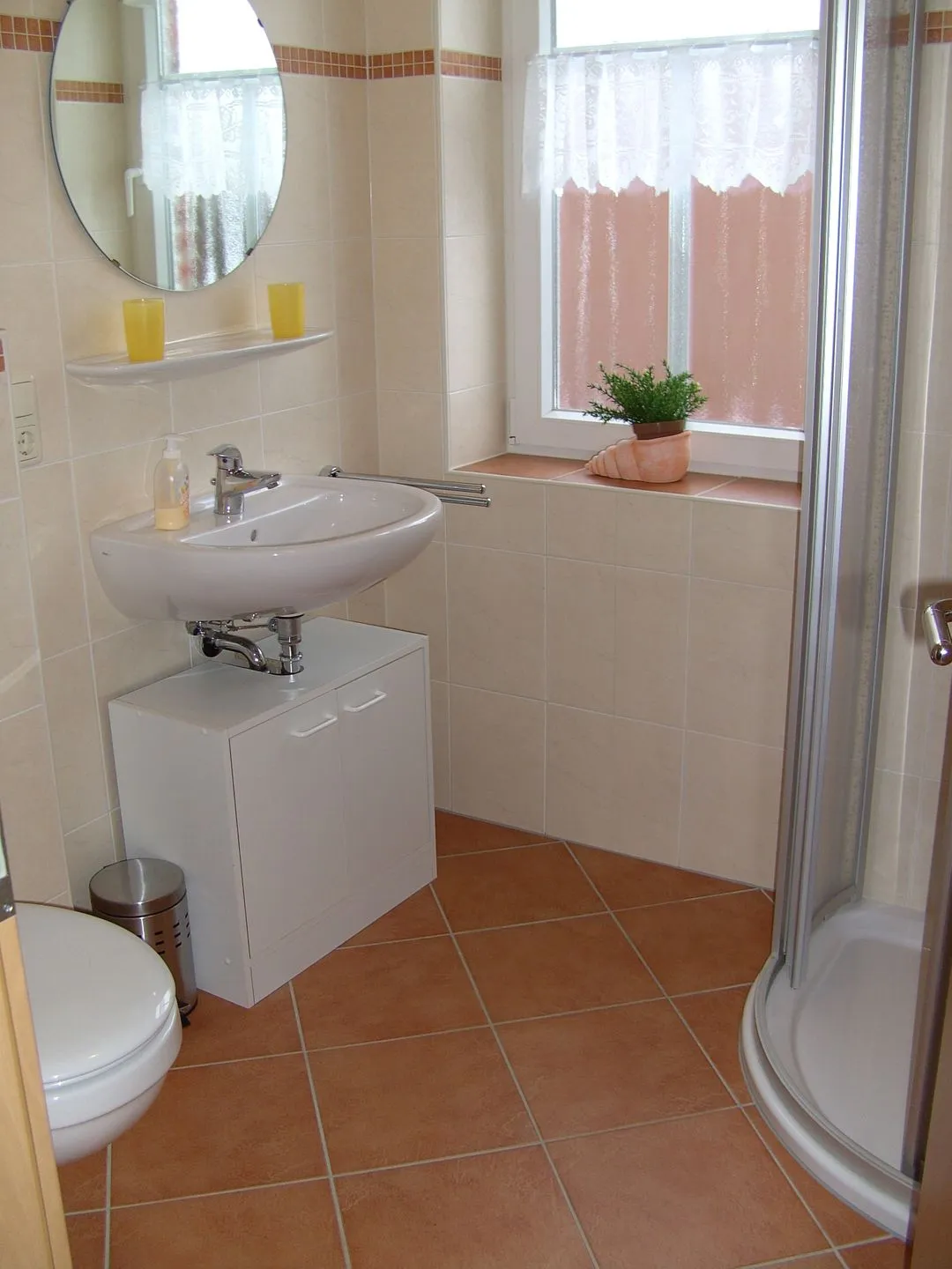 Ferienwohnung Fledderweg 23a Norddeich - Badezimmer