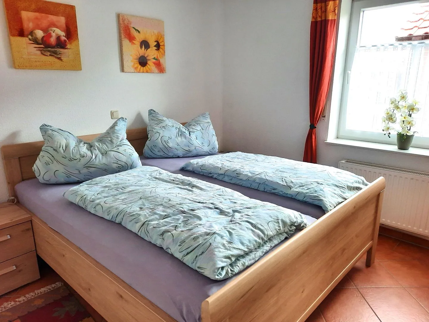 Ferienwohnung Fledderweg 23a Norddeich - Schlafzimmer