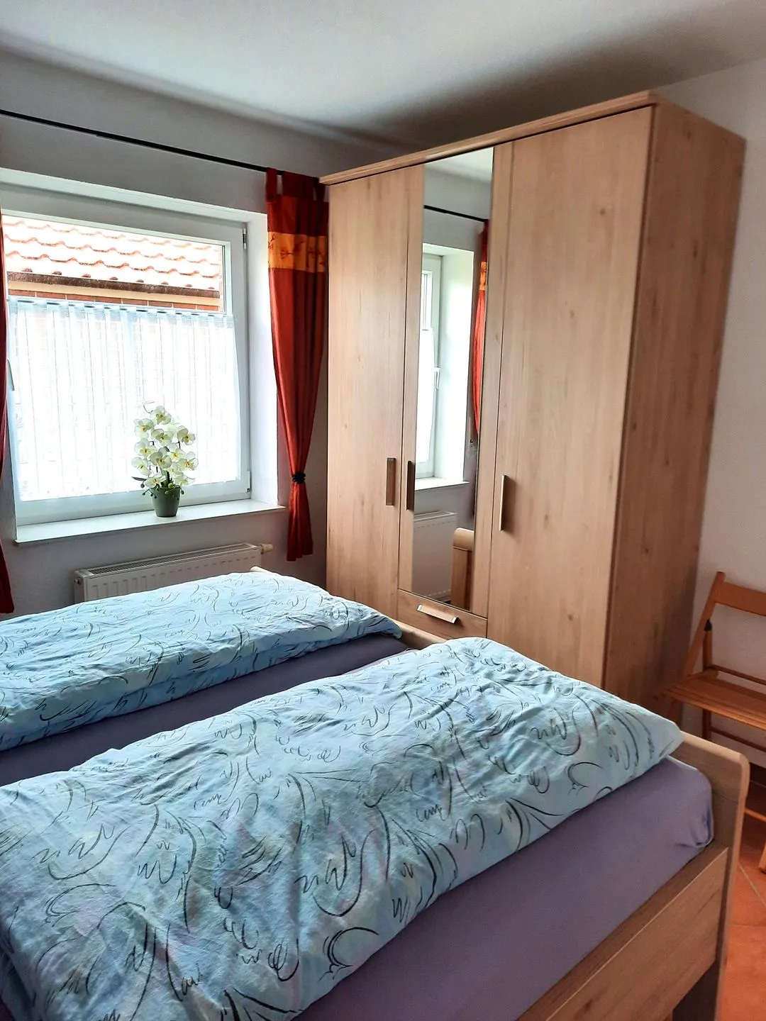 Ferienwohnung Fledderweg 23a Norddeich - Schlafzimmer