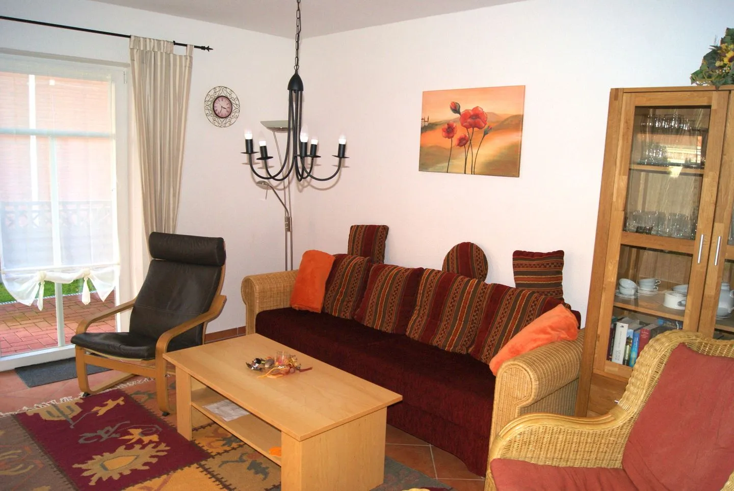 Ferienwohnung Fledderweg 23a Norddeich - Wohnzimmer
