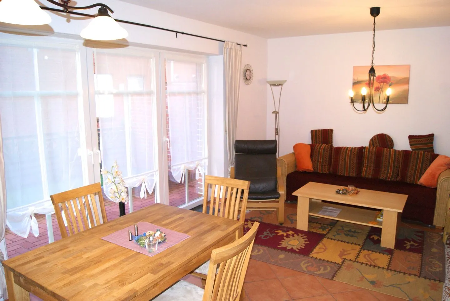 Ferienwohnung Fledderweg 23a Norddeich - Wohnzimmer