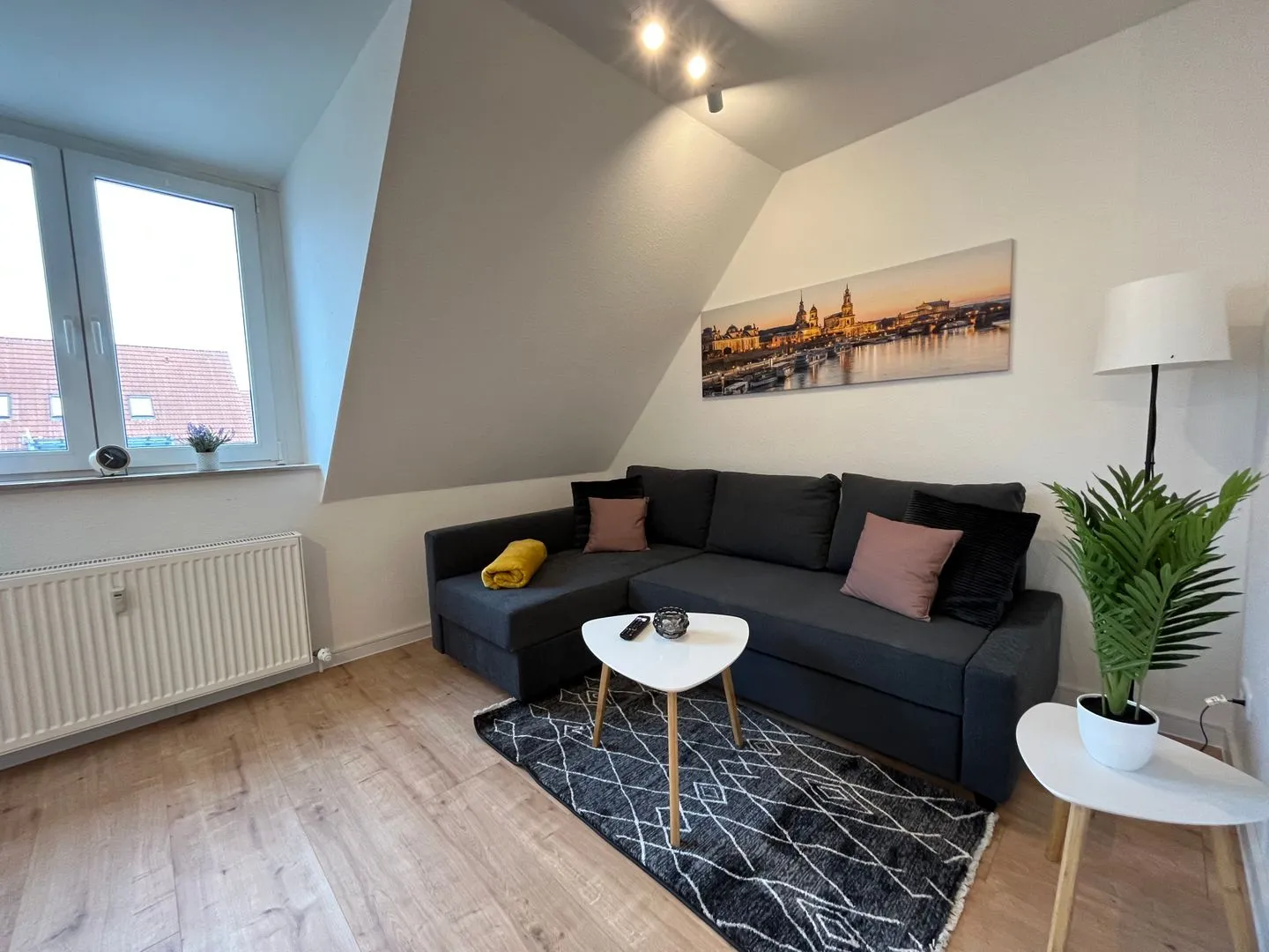 Wohnperle*WindbergBlick*ruhig Kesselsdorf - Wohnzimmer