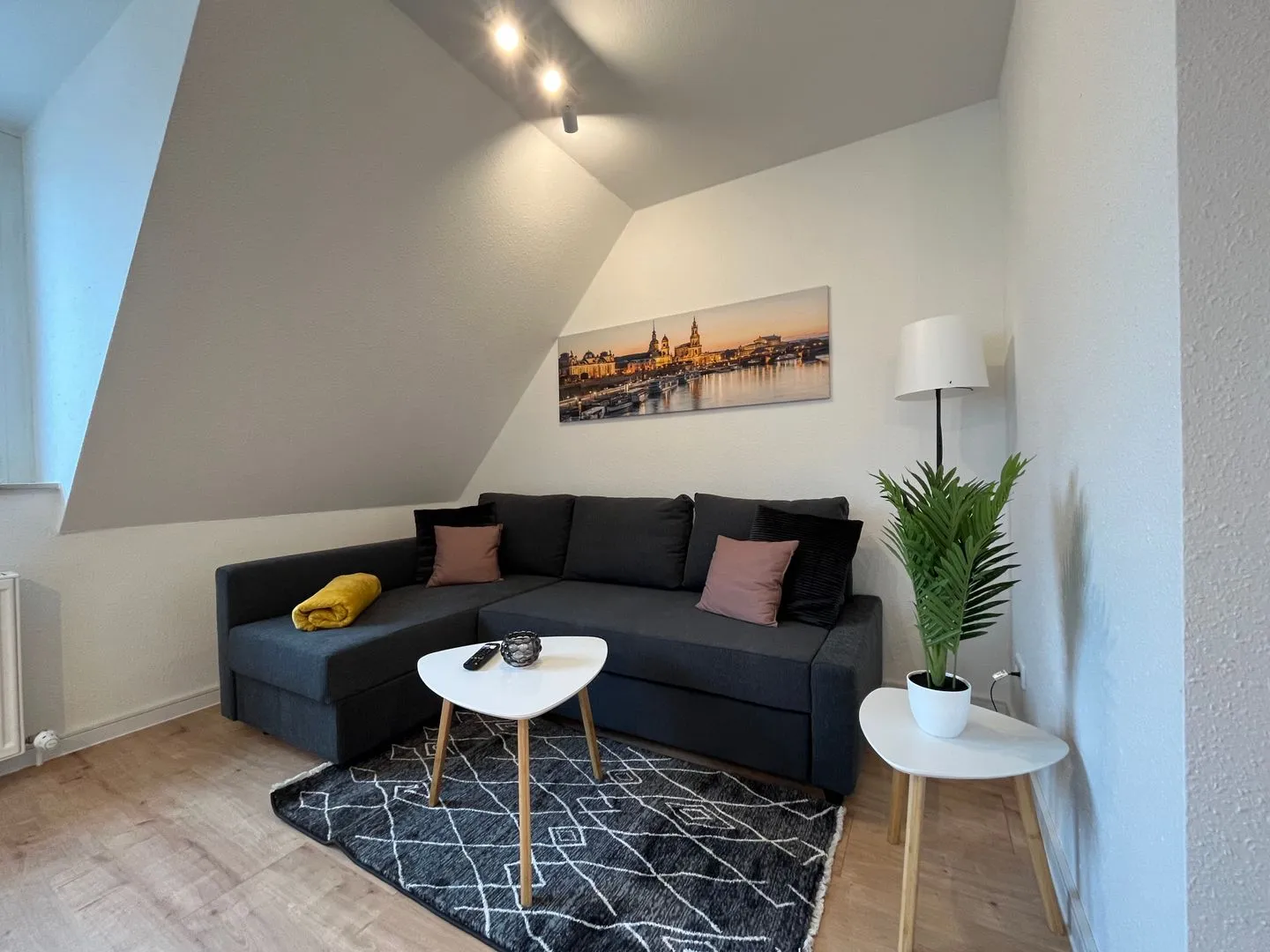 Wohnperle*WindbergBlick*ruhig Kesselsdorf - Wohnzimmer