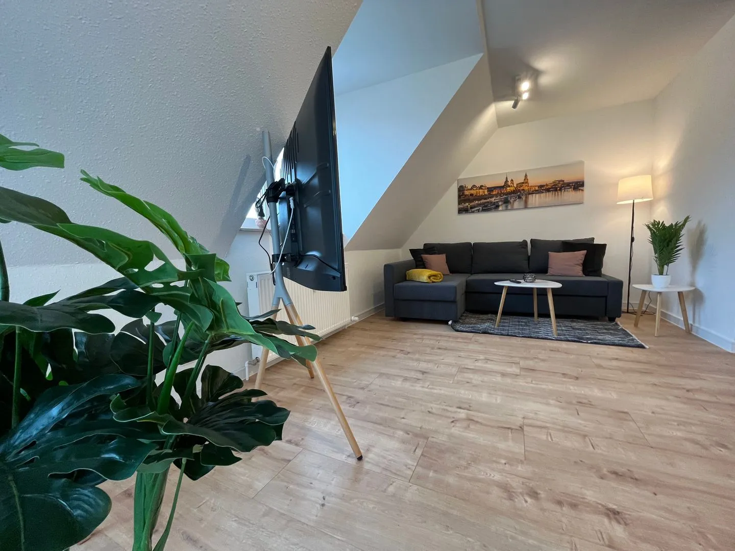 Wohnperle*WindbergBlick*ruhig Kesselsdorf - Wohnzimmer