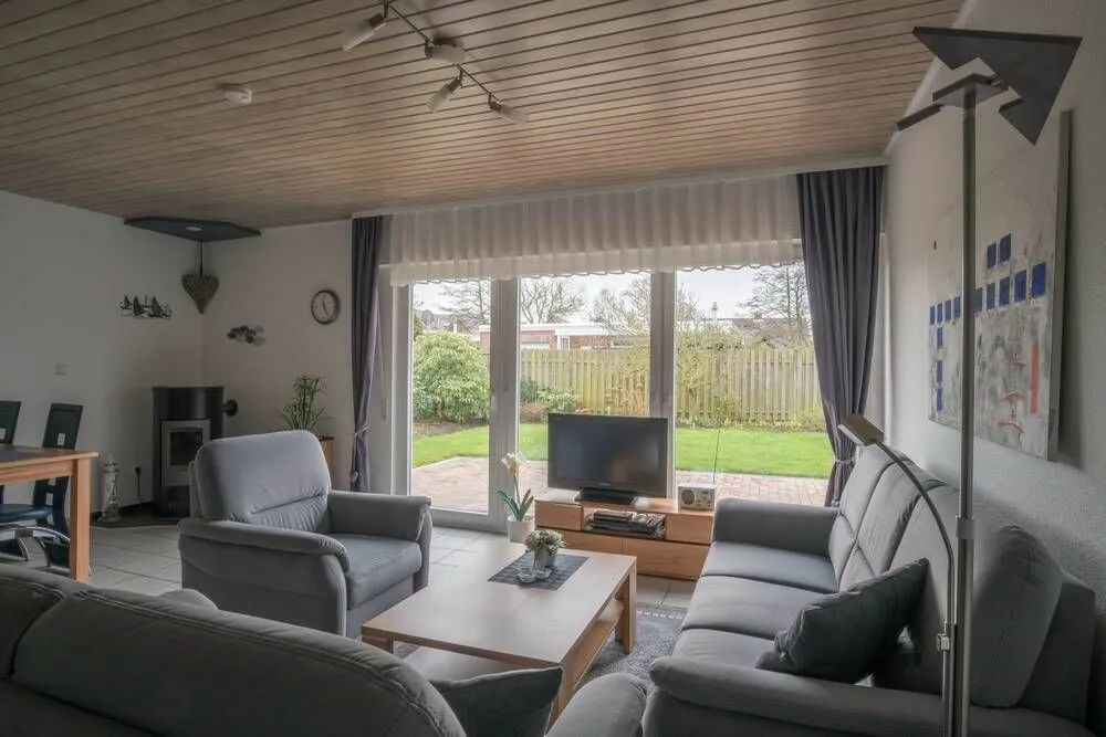 Ferienhaus Brossmann Norddeich - Wohnzimmer