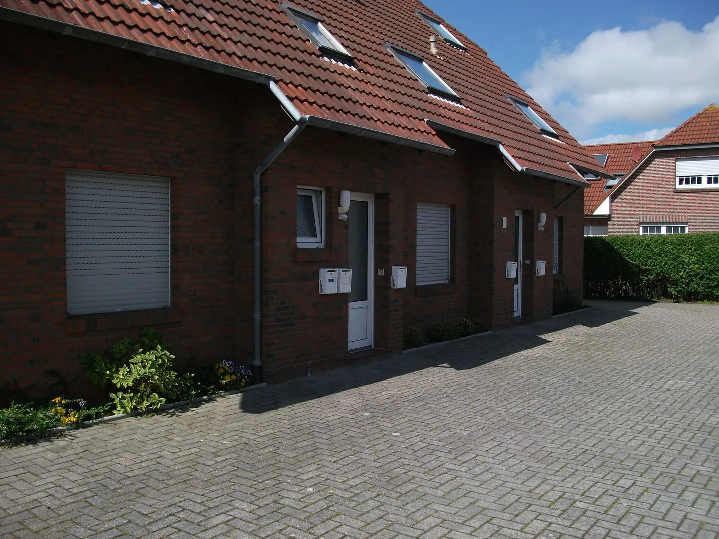 Ferienwohnung Schlatmann Norddeich - Fassade / Eingang