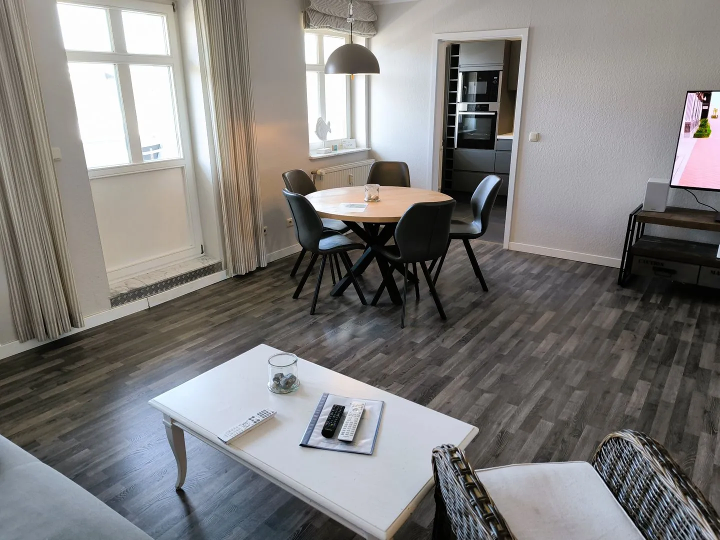 Strandeck WG 6 - Wohnzimmer