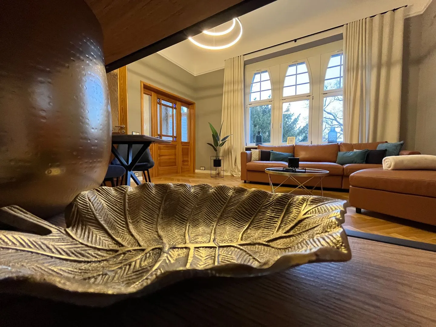 Wohnperle*GroßerGarten*Villa Dresden - Wohnzimmer
