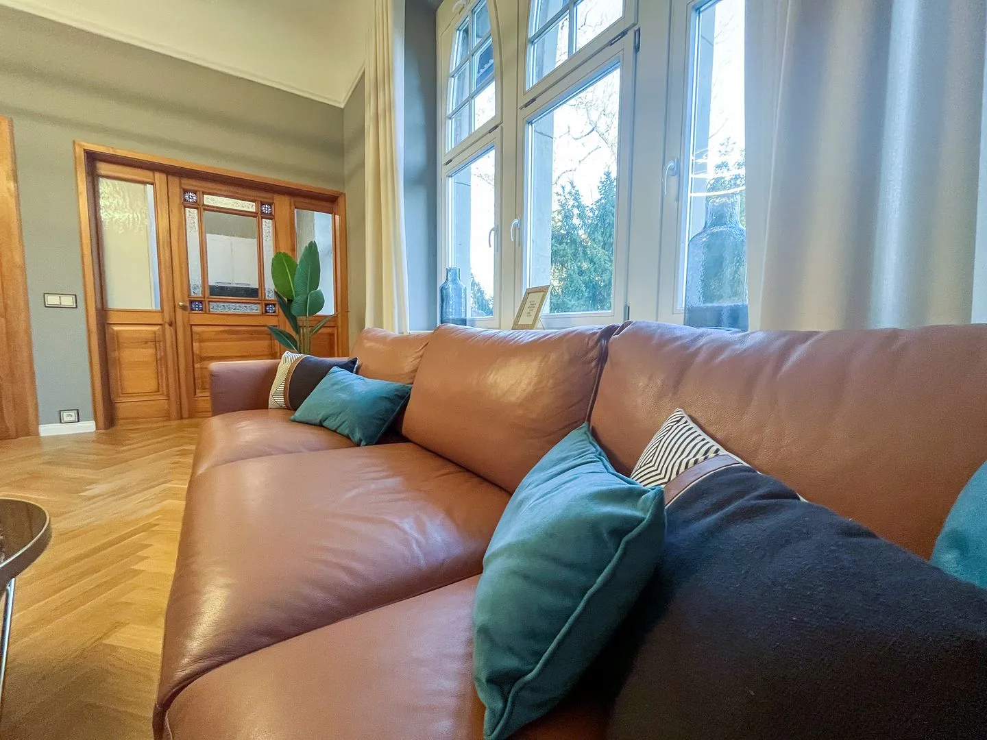 Wohnperle*GroßerGarten*Villa Dresden - Wohnzimmer