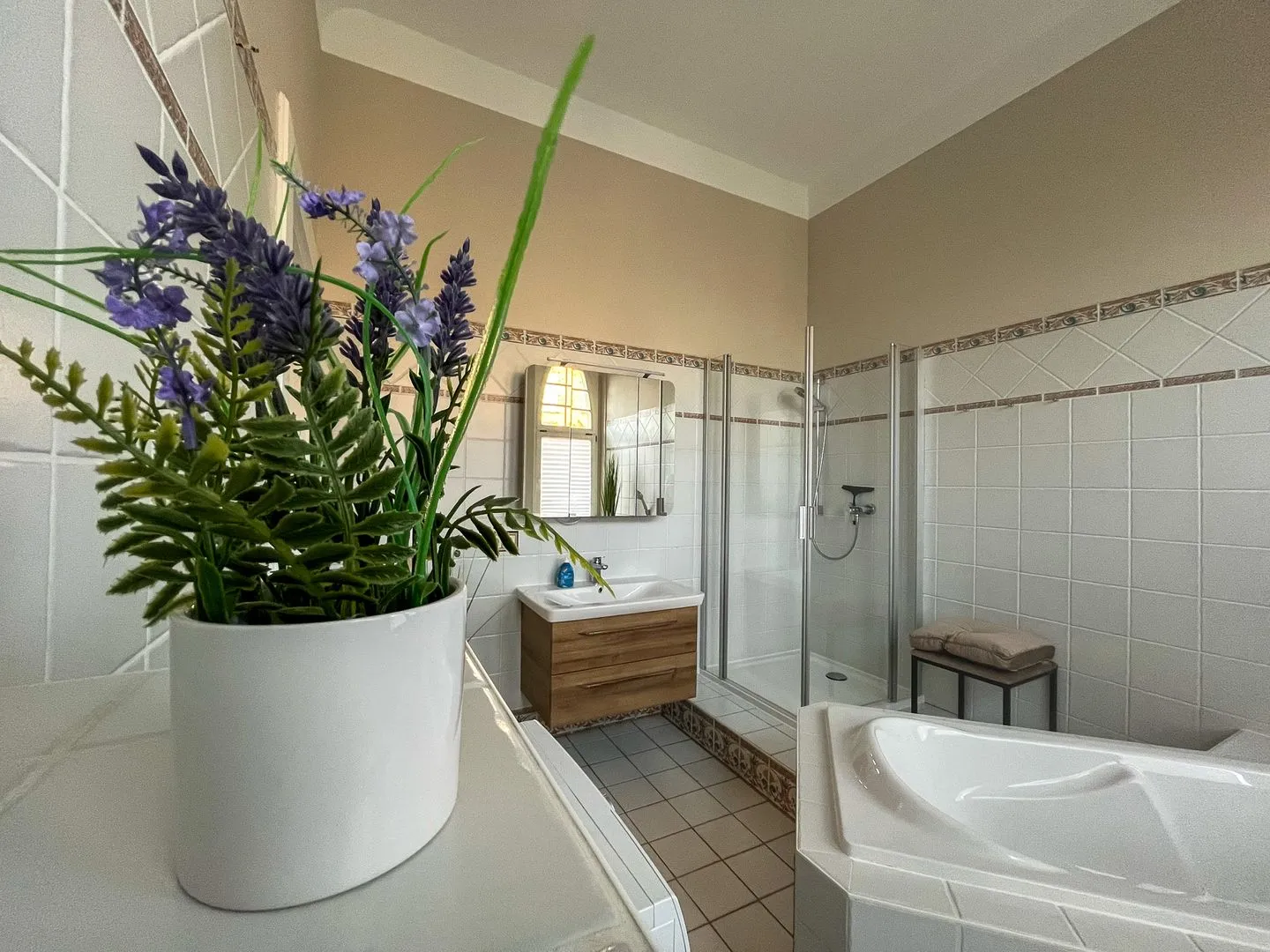Wohnperle*GroßerGarten*Villa Dresden - Badezimmer
