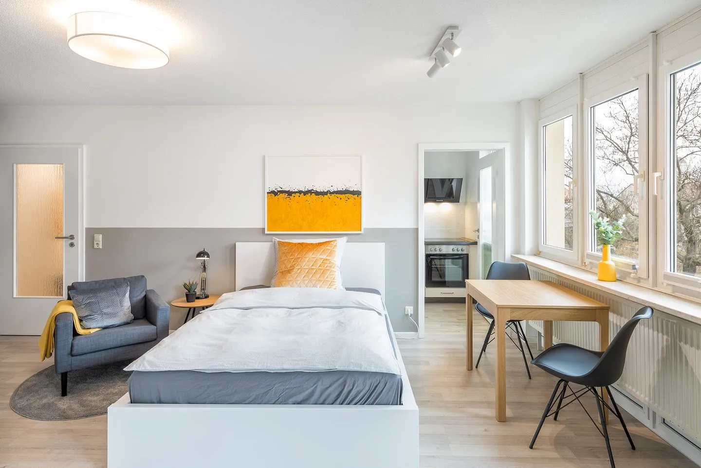 Wohnperle Friedrich2*zentrumsnah Dresden - Wohnzimmer