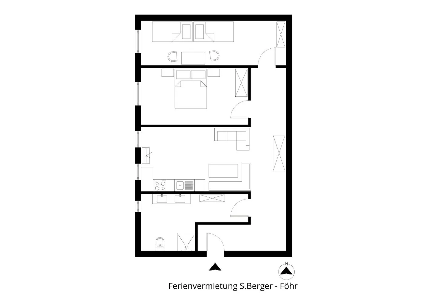 Ferienhof Bruhn Ferienhof Bruhn "Nr. 1" Midlum -