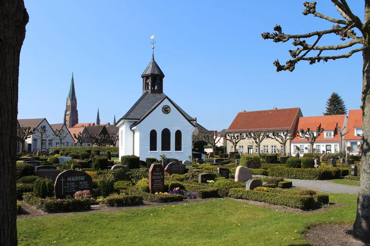 Ferienwohnung Teve im Reethus Mühlenlund Steinbergkirche - Landschaft