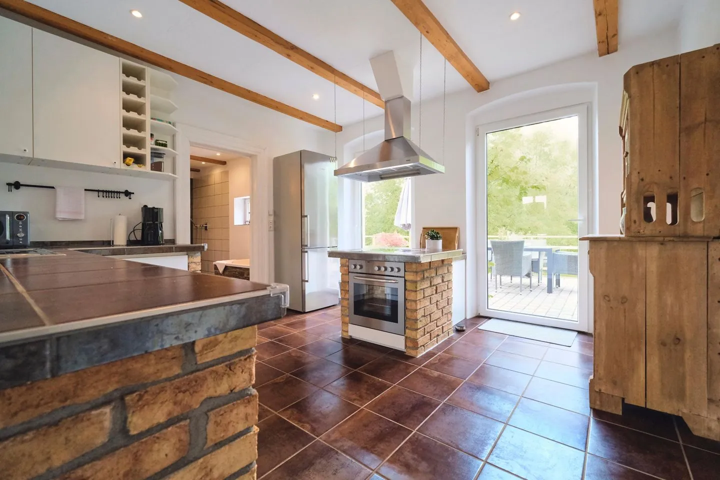 Ferienwohnung Villa Wagersrott Wagersrott - Küche / Küchenzeile