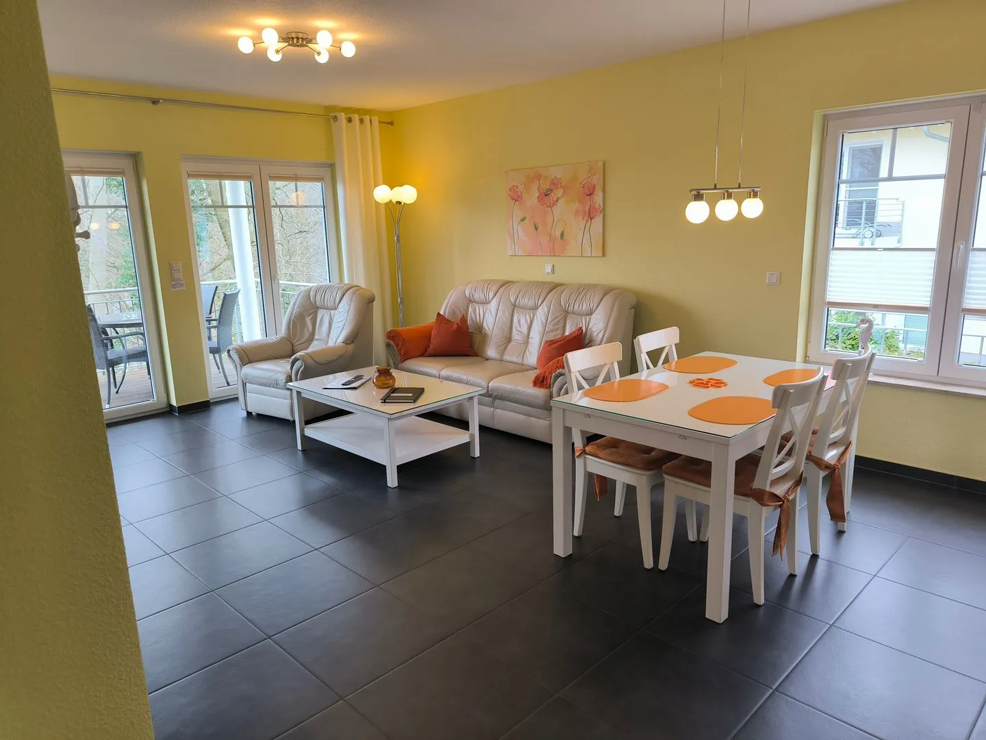 Ostseeblick 8 - Wohnzimmer