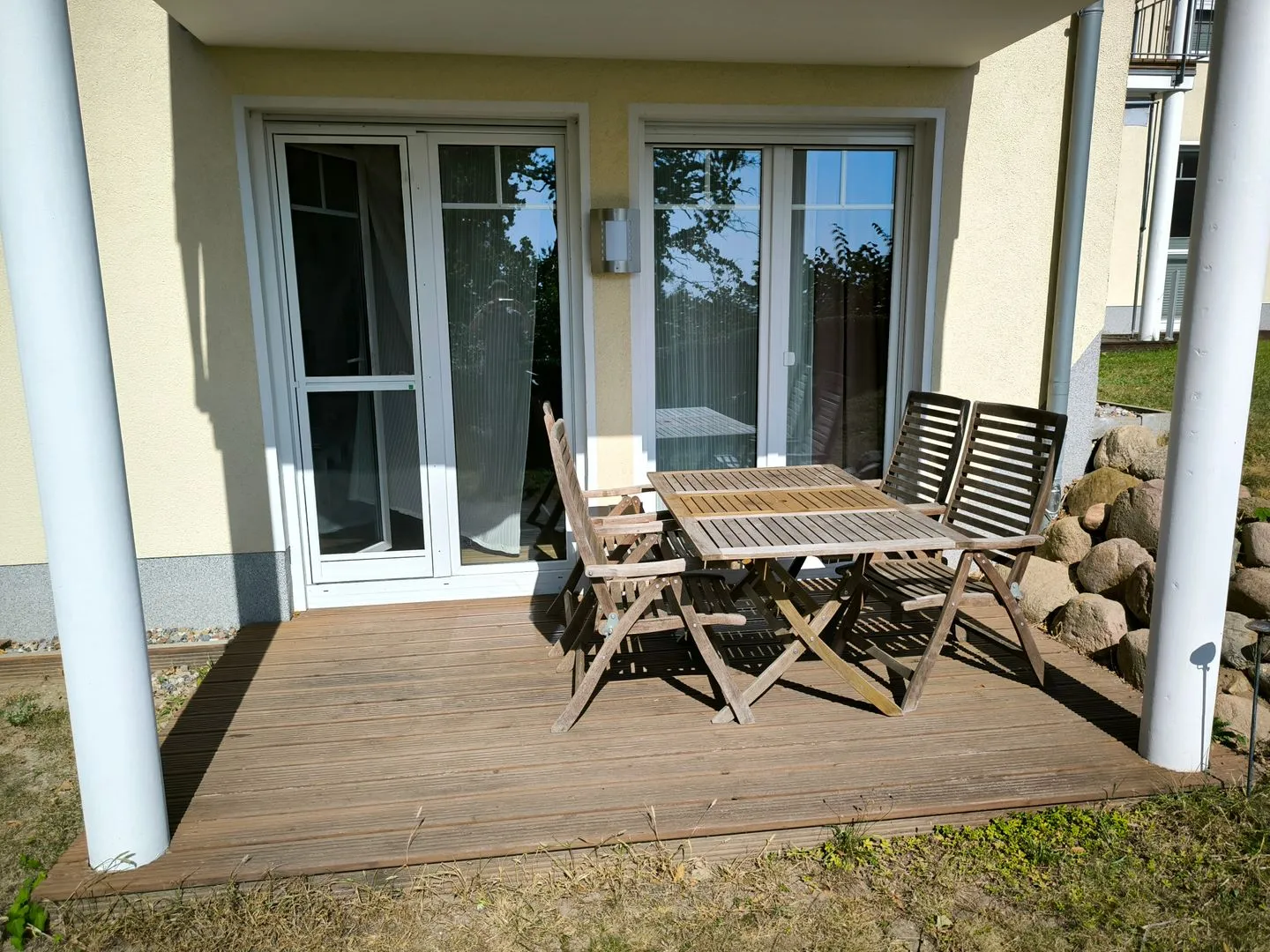 Ostseeblick 05 Göhren - Terrasse