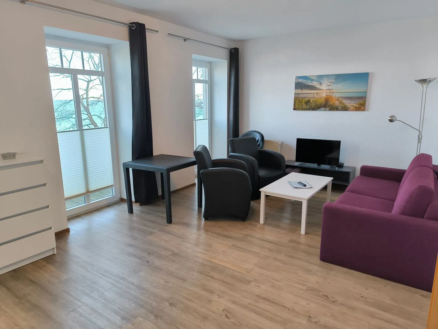 Ostseeresidenz Whg 01 Göhren - Wohnzimmer