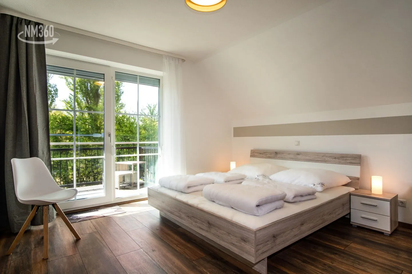 Wohnung 6 Lobbe - Schlafzimmer