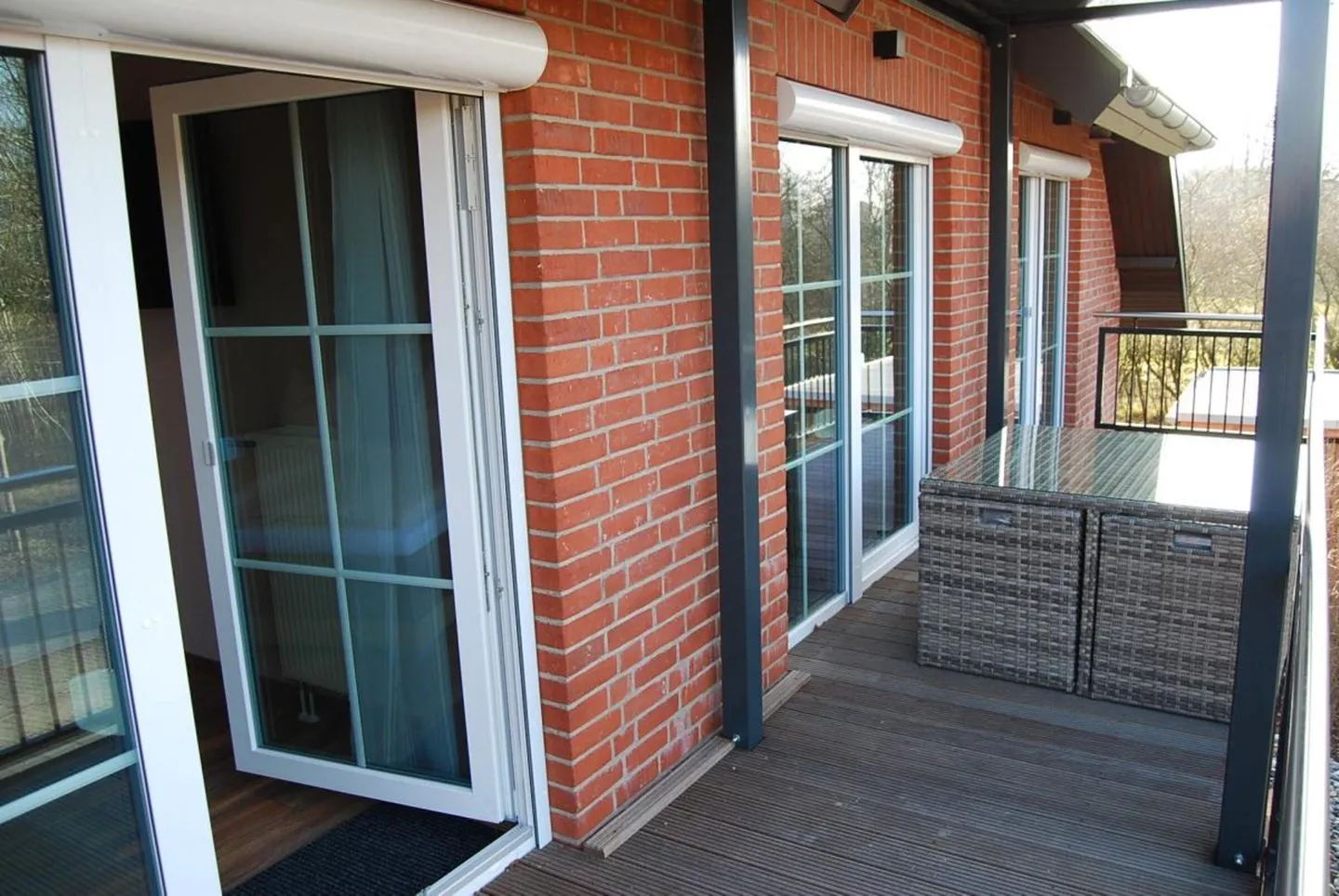Wohnung 7 - Suite Heimdall Lobbe - Balkon