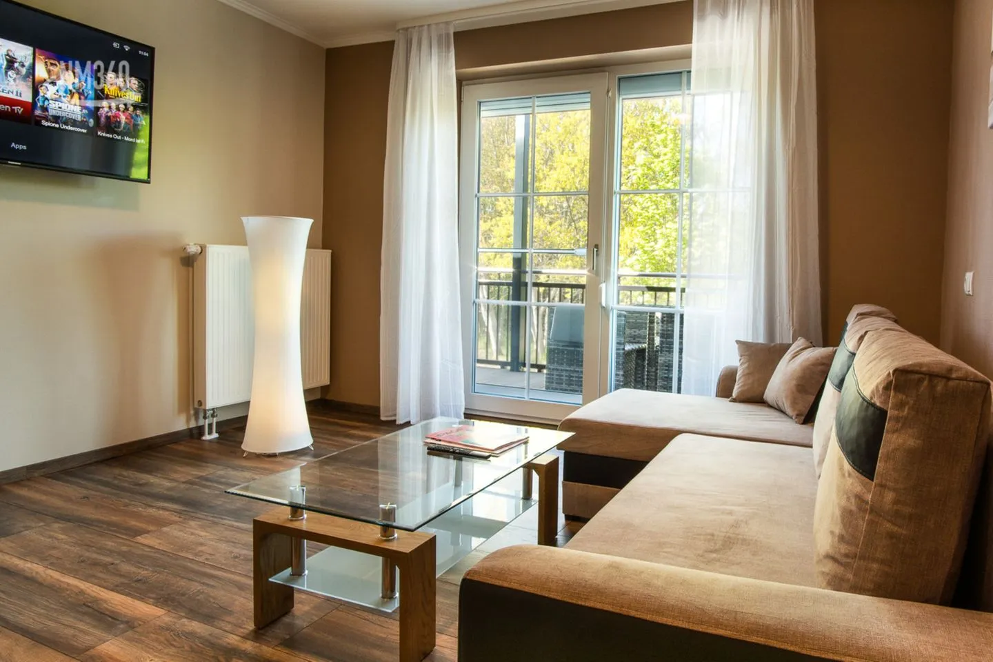 Wohnung 7 - Suite Heimdall Lobbe - Wohnzimmer