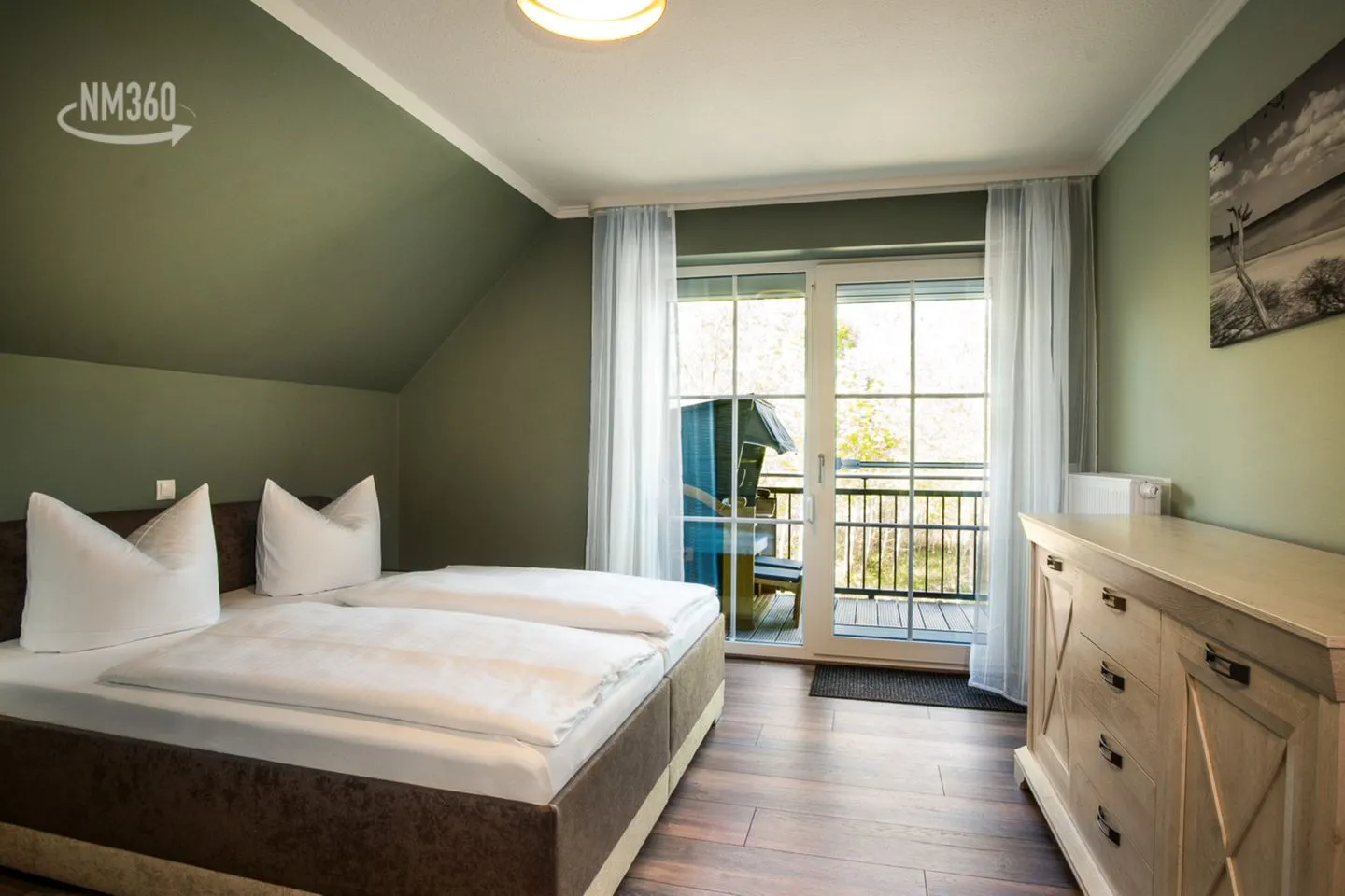 Wohnung 7 - Suite Heimdall Lobbe - Schlafzimmer