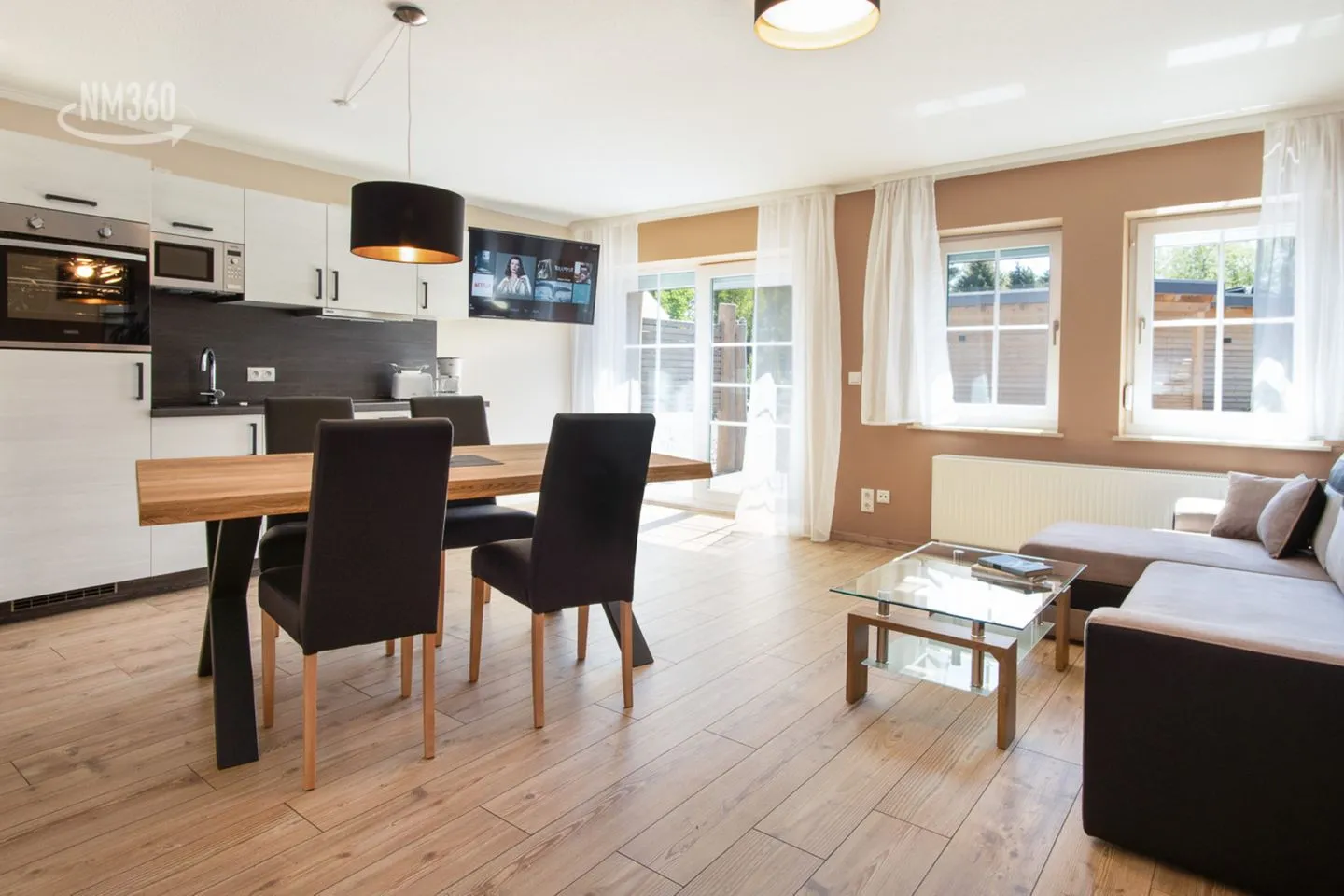 Wohnung 11 mit sonniger Terrasse Lobbe - Küche / Küchenzeile