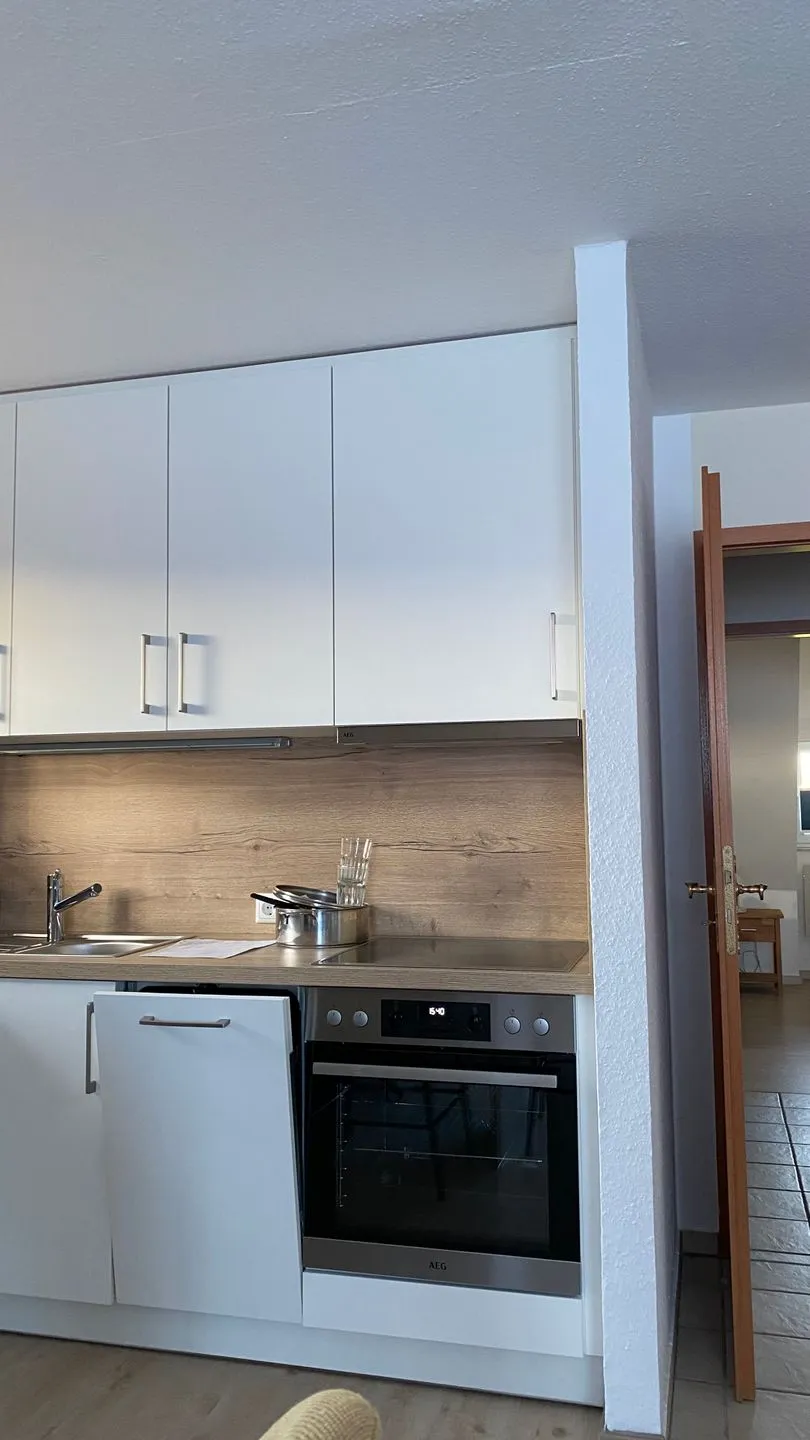 Hus op de Wurth Ferienwohnung Seeblick Dithmarschen - Küche / Küchenzeile