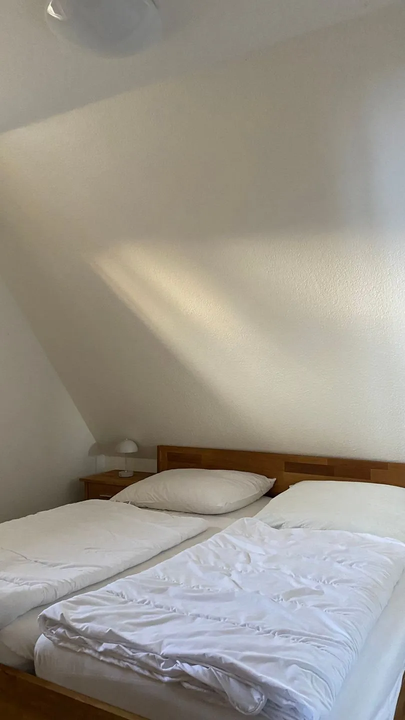 Hus op de Wurth Ferienwohnung Seeblick Dithmarschen - Schlafzimmer