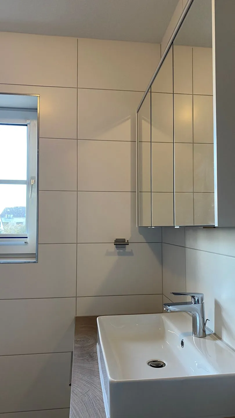 Hus op de Wurth Ferienwohnung Seeblick Dithmarschen - Badezimmer