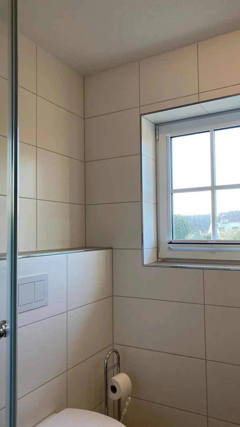 Hus op de Wurth Ferienwohnung Seeblick Dithmarschen - Badezimmer