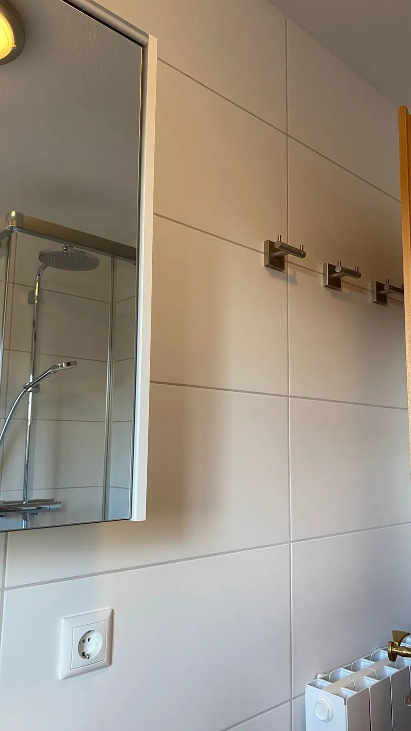 Hus op de Wurth Ferienwohnung Seeblick Dithmarschen - Badezimmer