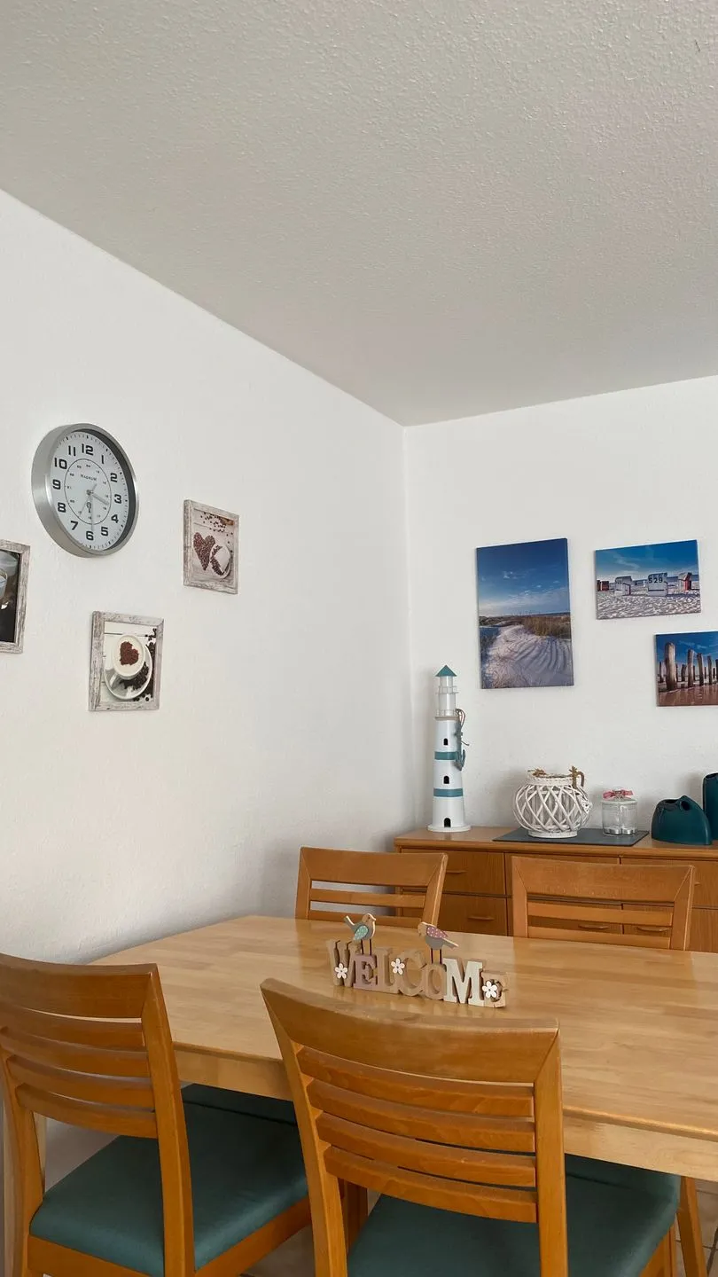 Hus op de Wurth Ferienwohnung 17 Dithmarschen - Wohnzimmer