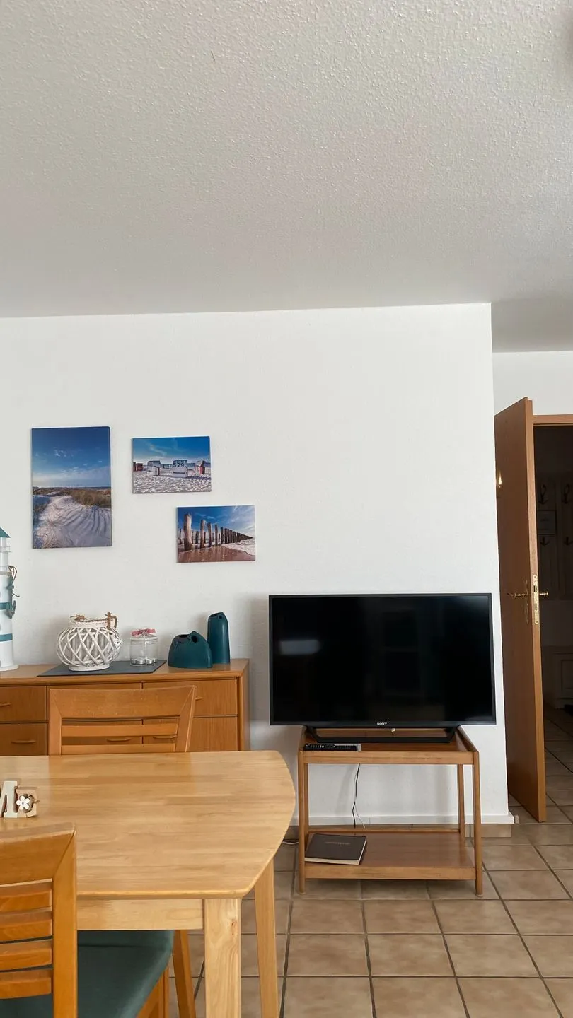 Hus op de Wurth Ferienwohnung 17 Dithmarschen - Wohnzimmer