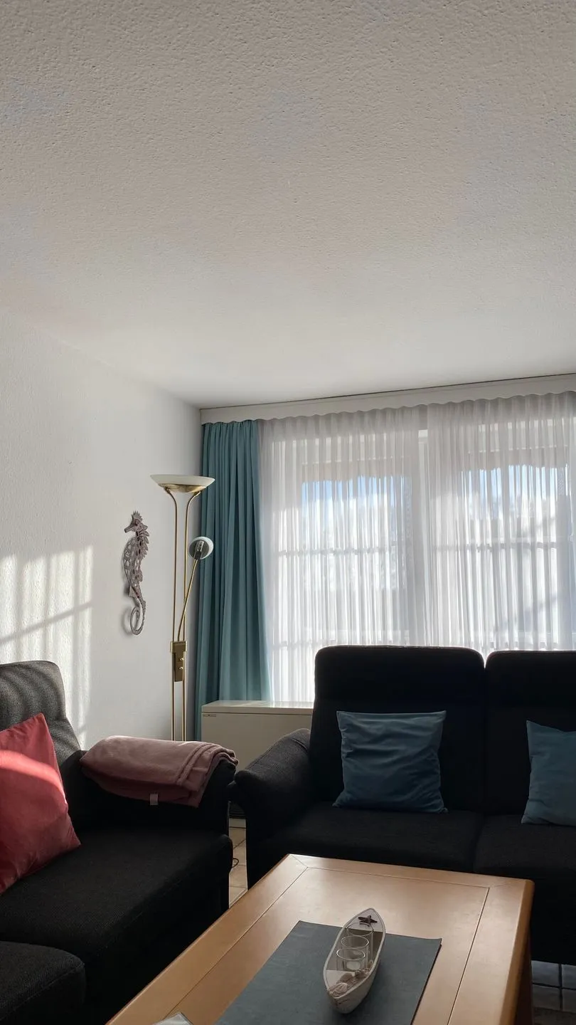 Hus op de Wurth Ferienwohnung 17 Dithmarschen - Wohnzimmer