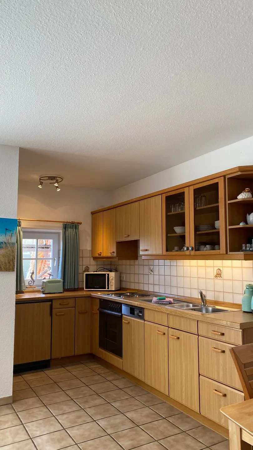 Hus op de Wurth Ferienwohnung 17 Dithmarschen - Küche / Küchenzeile