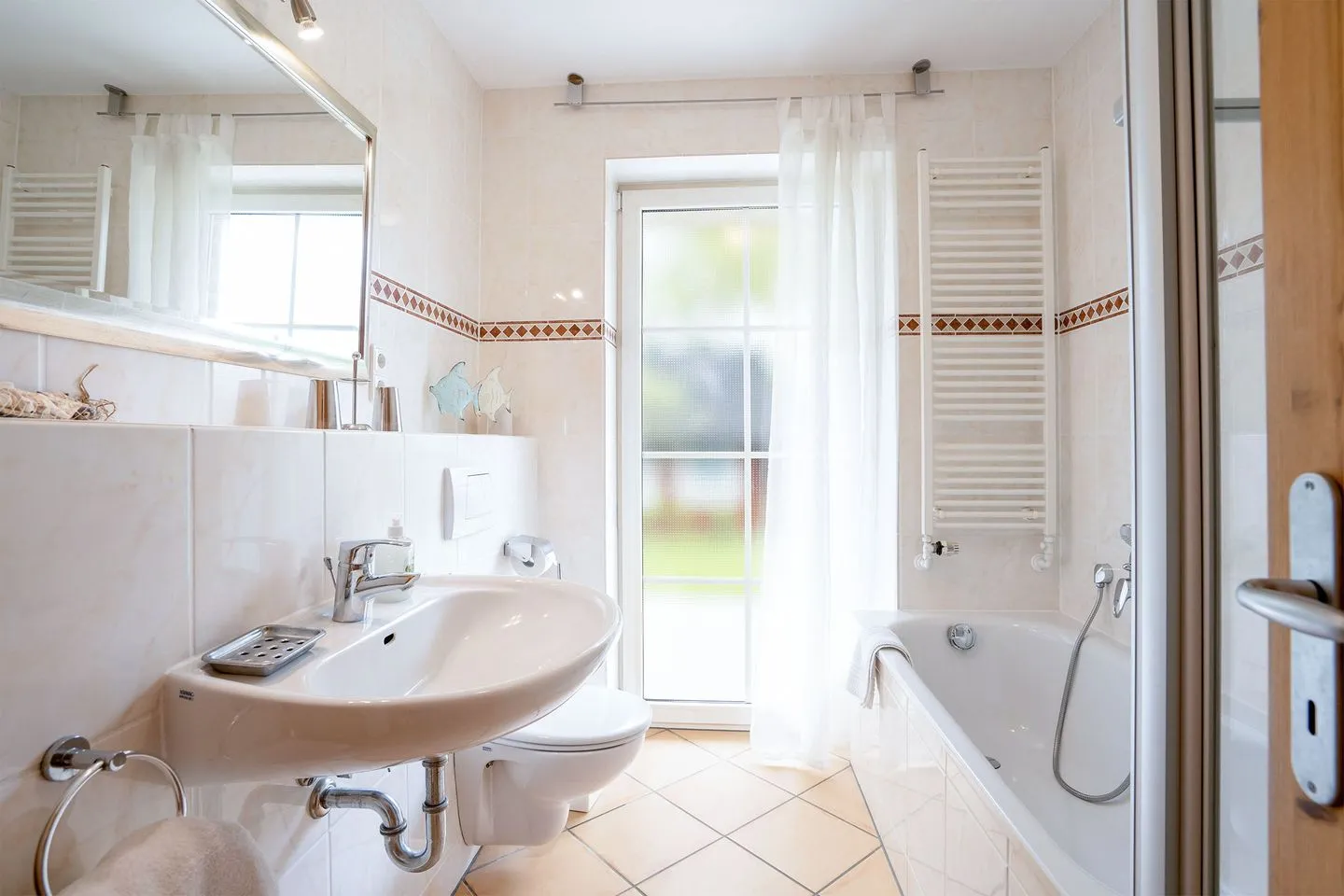 (BIR9b) Ferienwohnung Vahle 2 Niendorf - Badezimmer