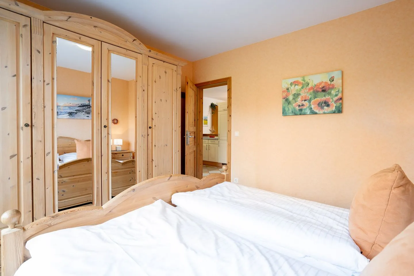 (BIR9b) Ferienwohnung Vahle 2 Niendorf - Schlafzimmer