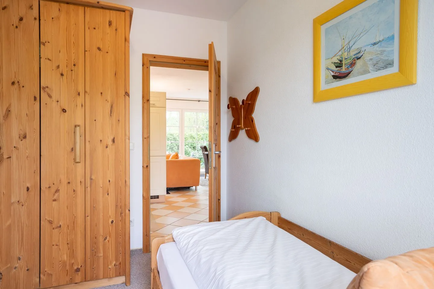(BIR9b) Ferienwohnung Vahle 2 Niendorf - Schlafzimmer
