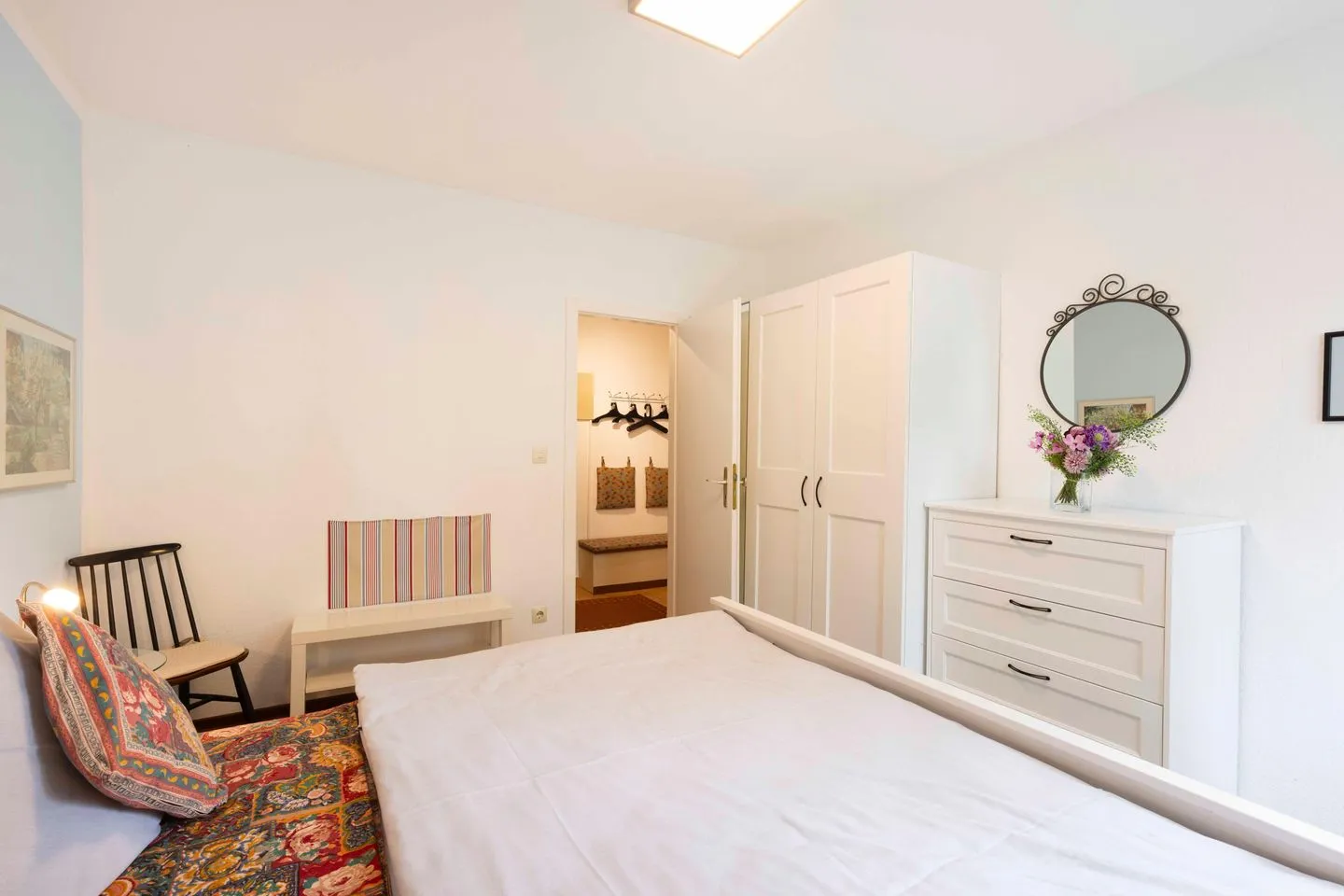 (PAR1c) Ferienwohnung "Weßling" Niendorf - Schlafzimmer