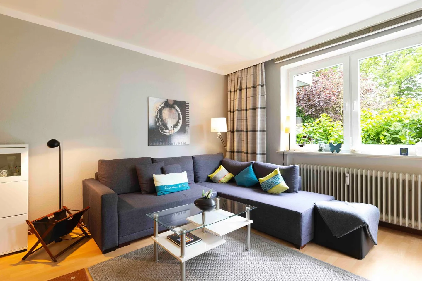 (PAR1c) Ferienwohnung "Weßling" Niendorf - Wohnzimmer