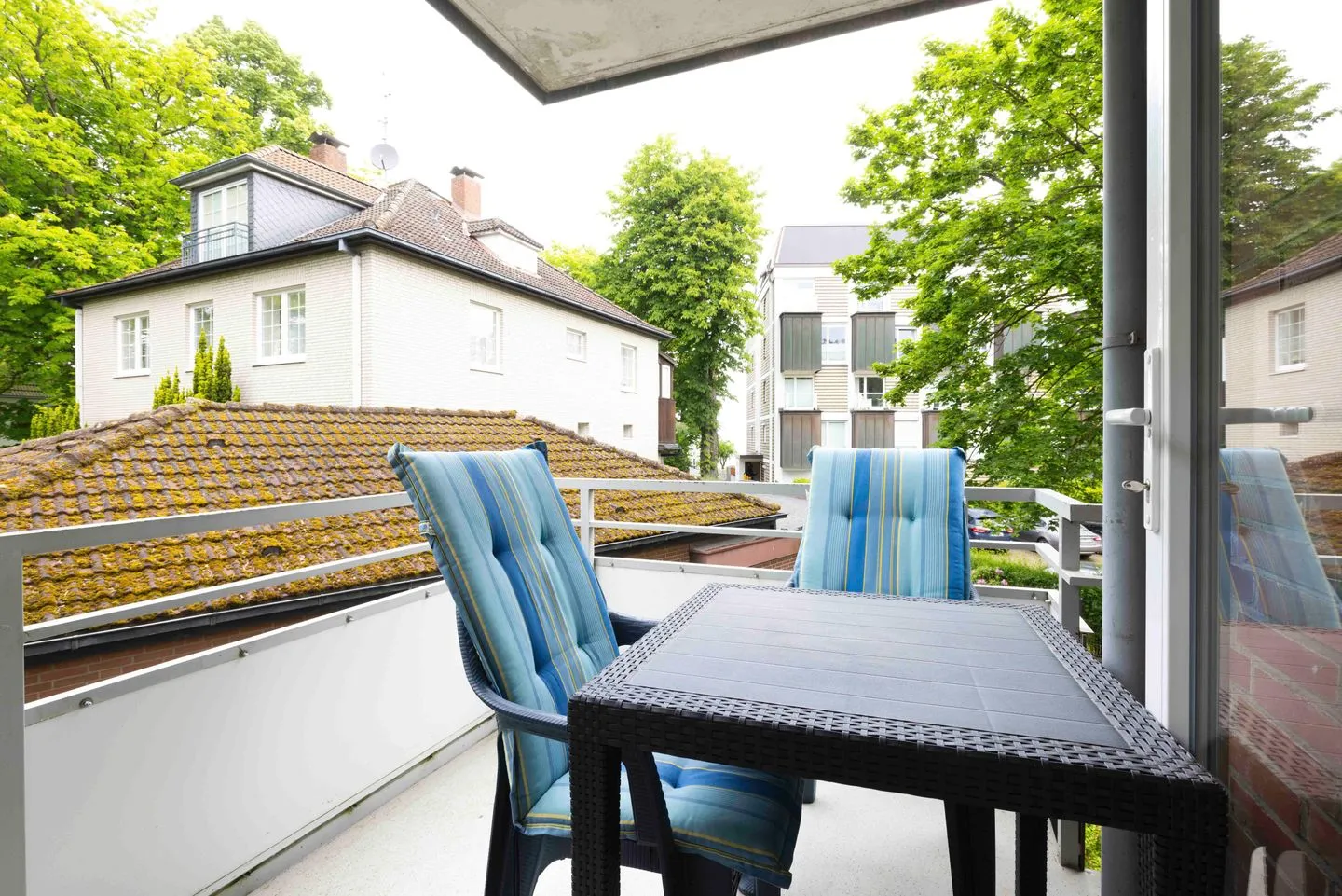 (PAR1c) Ferienwohnung "Weßling" Niendorf - Balkon