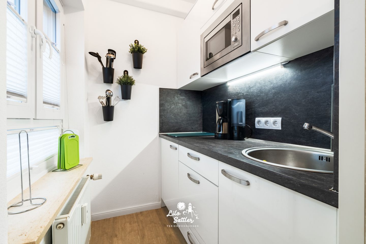 Ferienwohnung  "Küstenherz", Küche