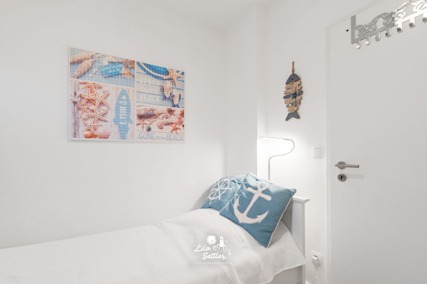 Ferienwohnung  "Küstenherz", Schlafzimmer 2